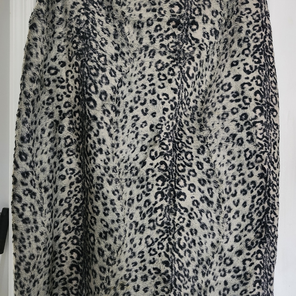 Oscar de la Renta Animal Print Skirt Size 14